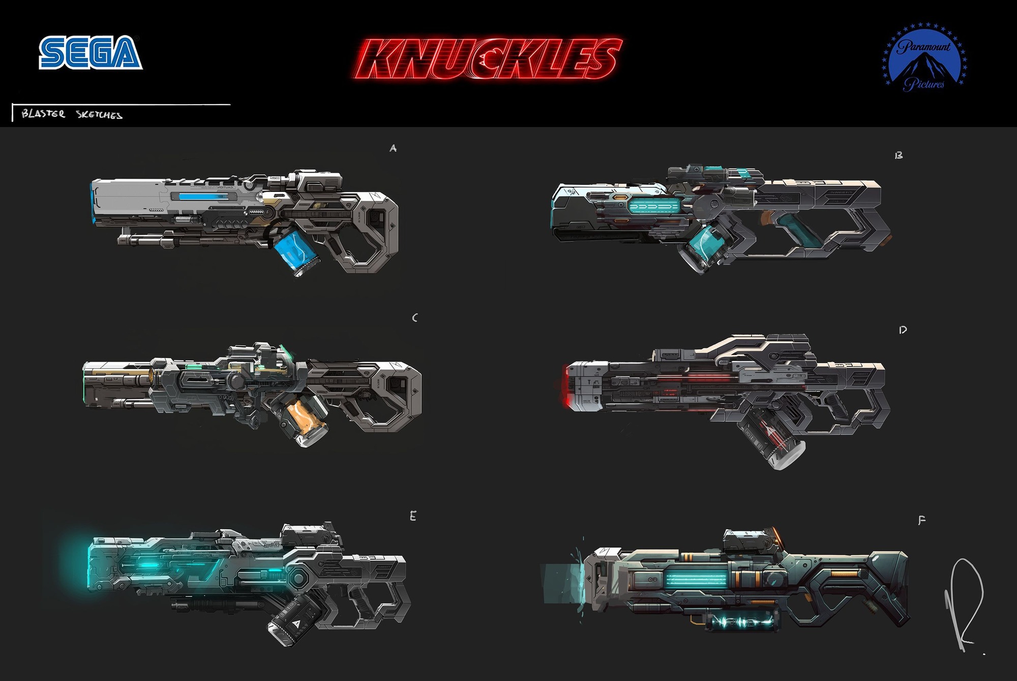 Knuckles artwork 8