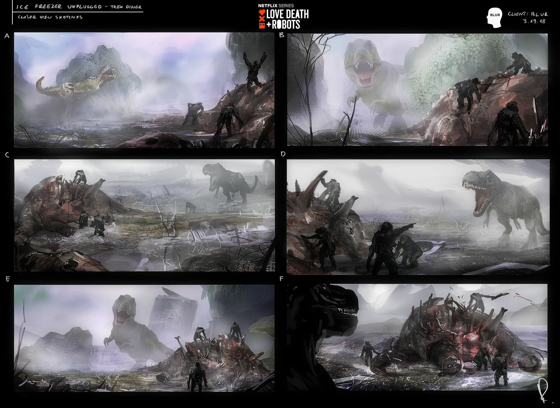 Love Death + Robots — Ice Age artwork 11